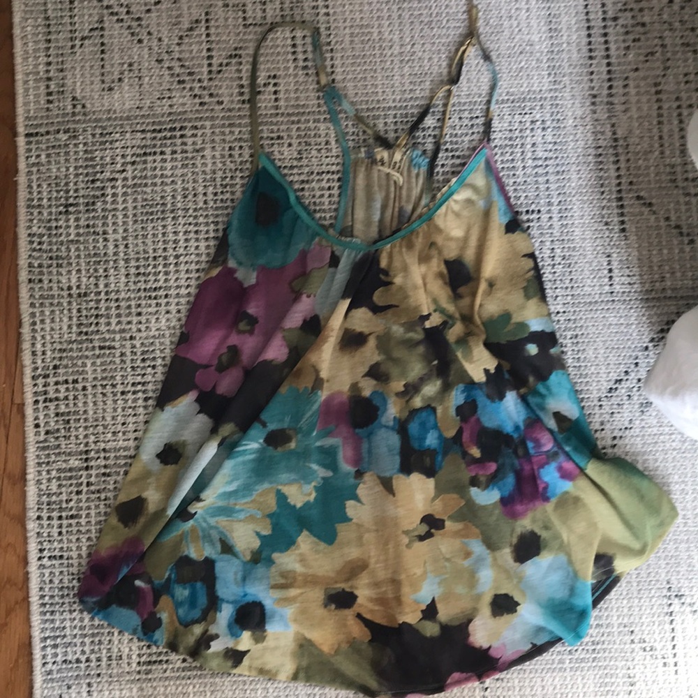 Free People floral tank